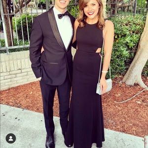 Lulus black mermaid gown